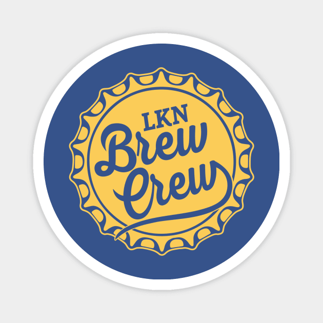 Brew Crew Gold Magnet by Cubasaurus